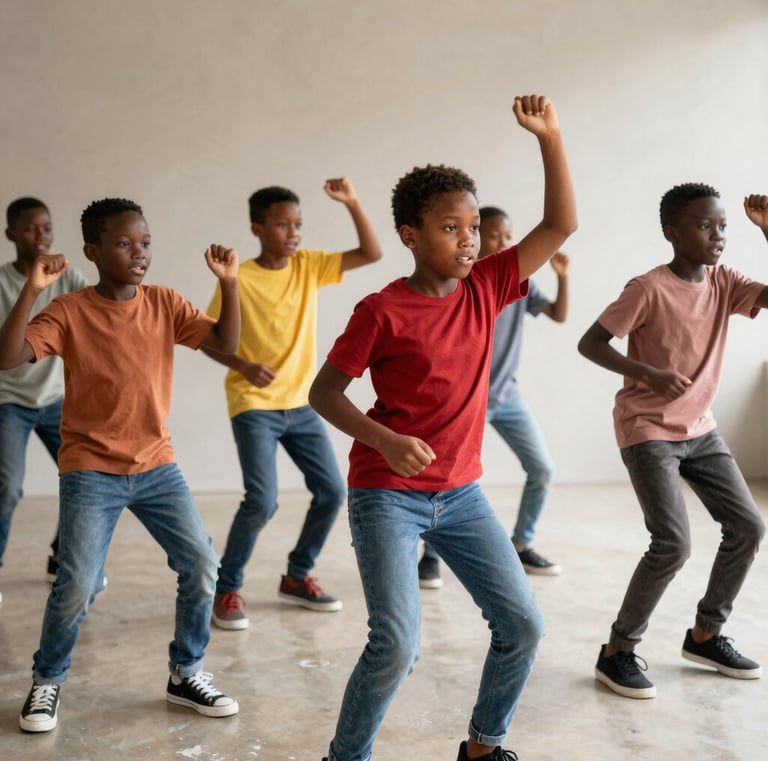 Guests mingling and sharing smiles at a community fundraiser.