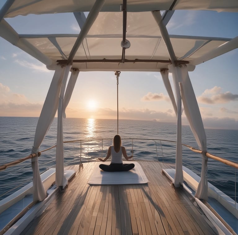 A speedboat cutting through the waves with happy passengers on board, smiling and waving.