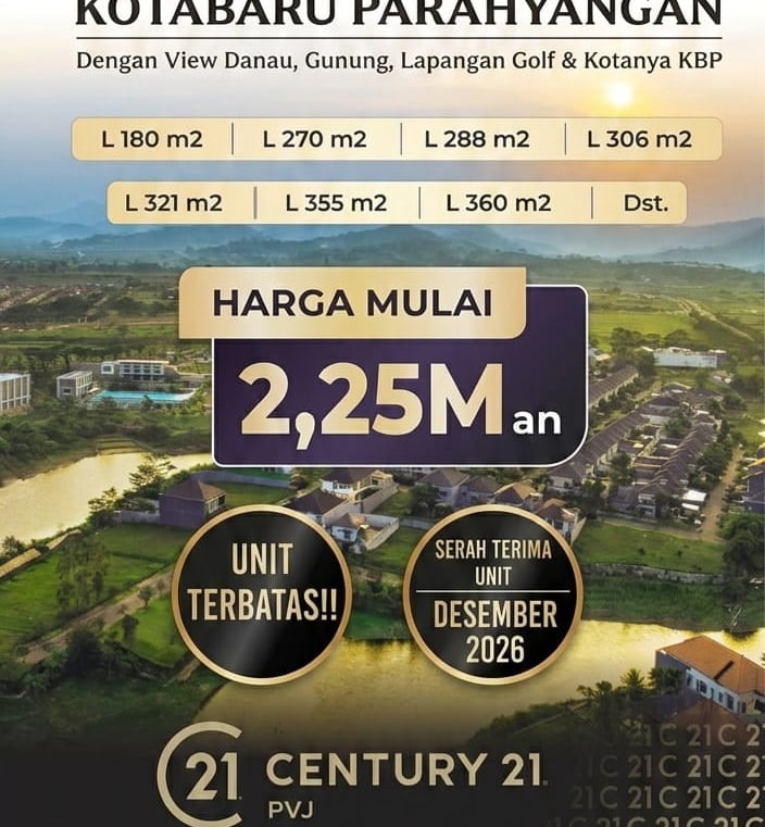 “Cluster premium Kota Baru Parahyangan”