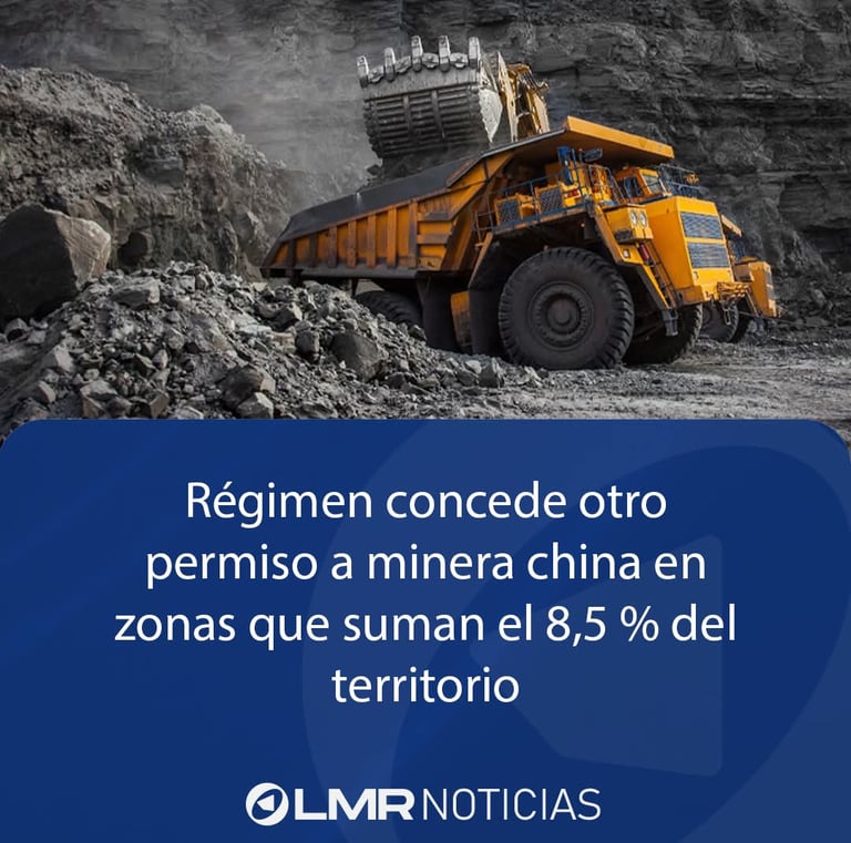 Más permisos a las mineras chinas