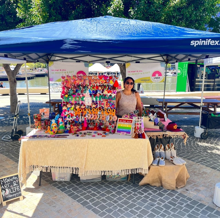 Sandia Unique Gifts Stall in Perth