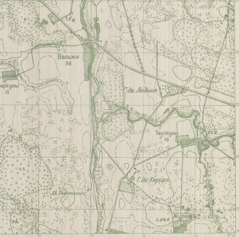 a map Tautkunai 1915 Germany