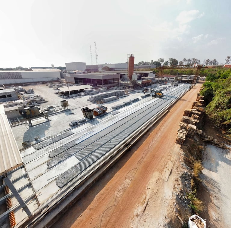 Fabrica de laje protendida em anapolis que atende goiania e região