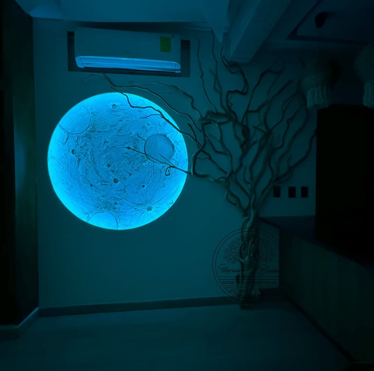 raíz lunar led