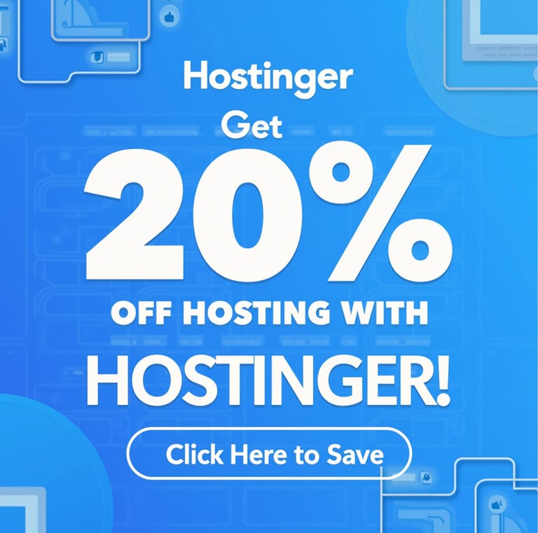 an image for hostinger 20% discount