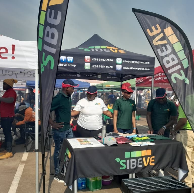 a group of people on a promotional day promoting