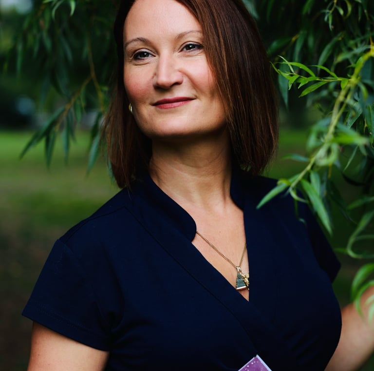 Shooting photo pour une masseuse professionelle sur Vannes