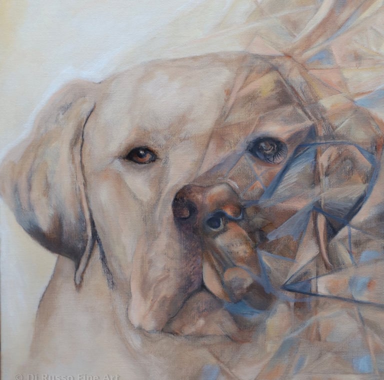 "I Follow My Nose" Oil on Canvas  11"x14"