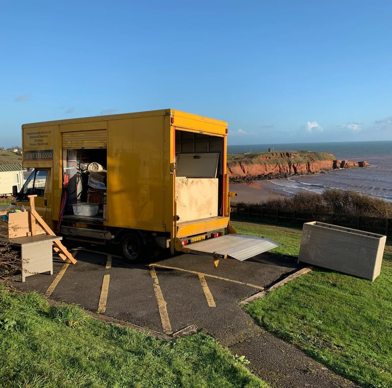 Man and van hired by customer in Budleigh Salterton