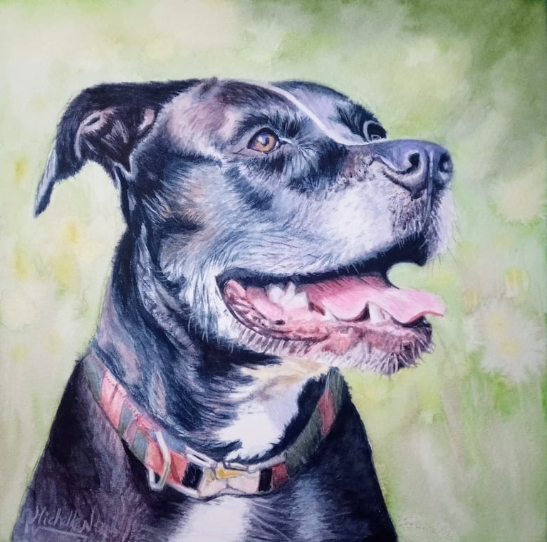 Pet Portrait painting