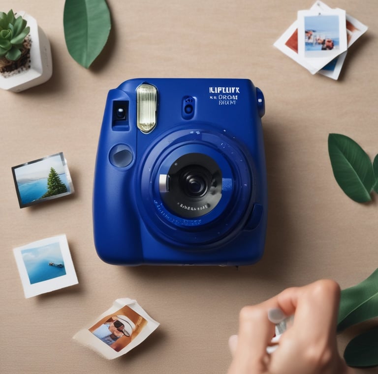 A person browsing a tablet with product reviews visible on the screen.