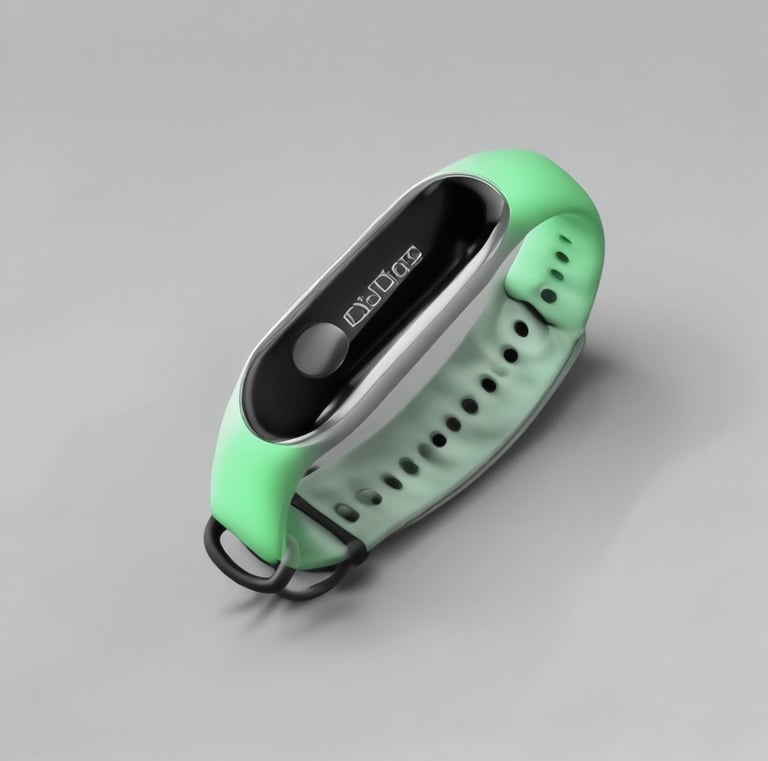 A neatly arranged collection of various household gadgets on a wooden table.