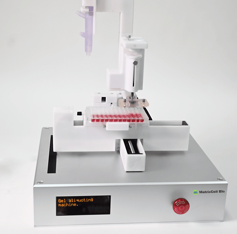 약물전달젤  정량분주기, 분취량