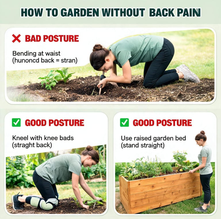Garden Without Back Pain