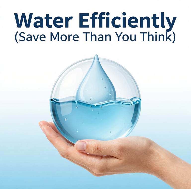 Water Efficiently