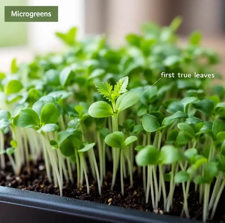 how to grow microgreens indoors