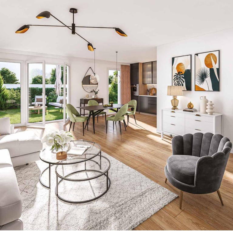 Intérieur appartement clos yvette