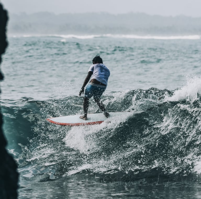 Ucup surfing second point