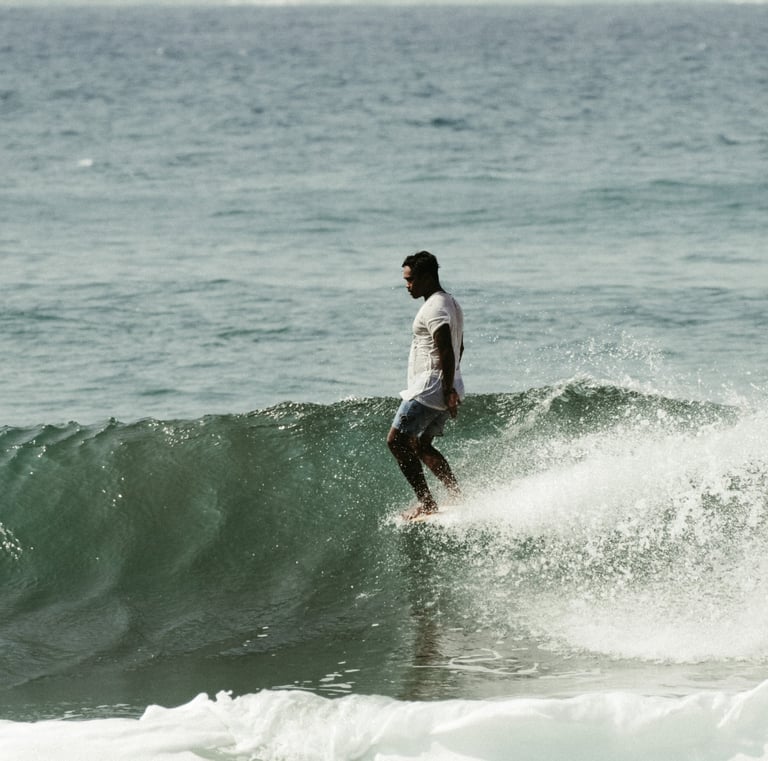 Ucup noseride longboard