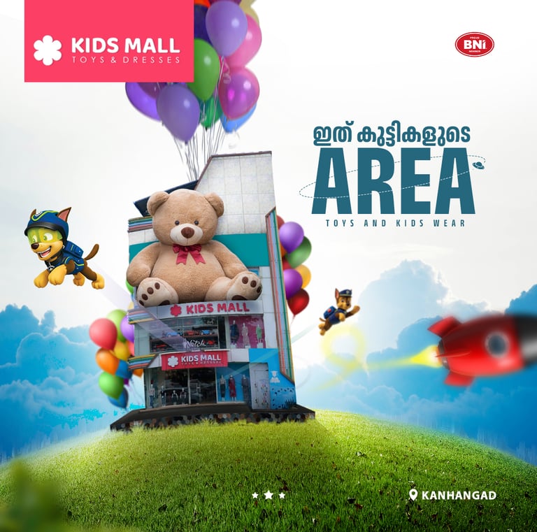 Best Digital Marketing Agency in kasaragod offers kidsmall creative poster