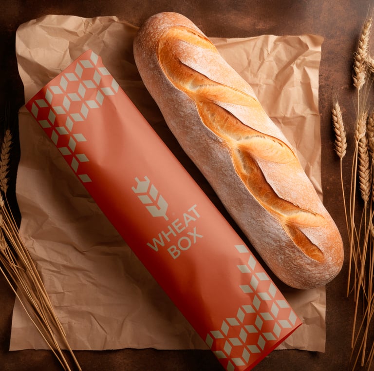 WHEAT BOX | Logo & Brand identity