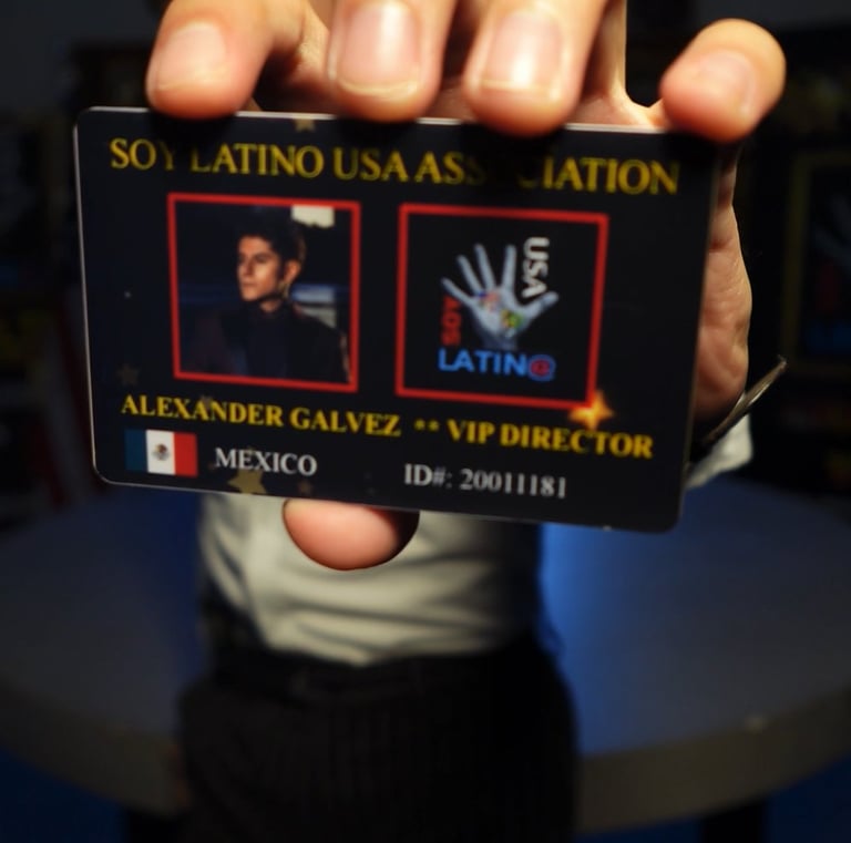 SOYLATINOUSA Membership ID Card