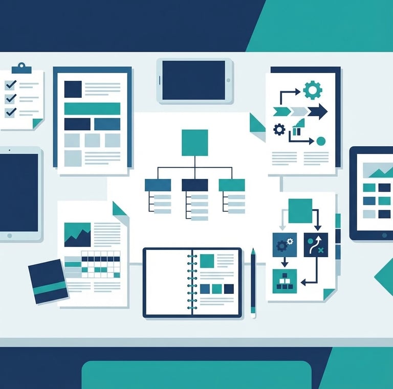 Strategic planning session with home health agency leadership reviewing market positioning and valua