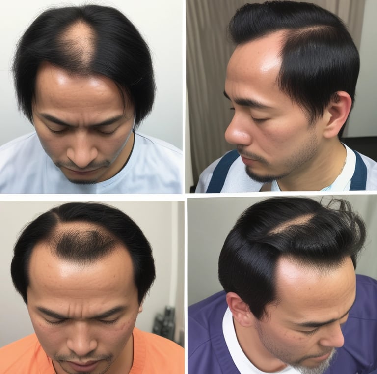 Advanced surgical equipment in an operating room.