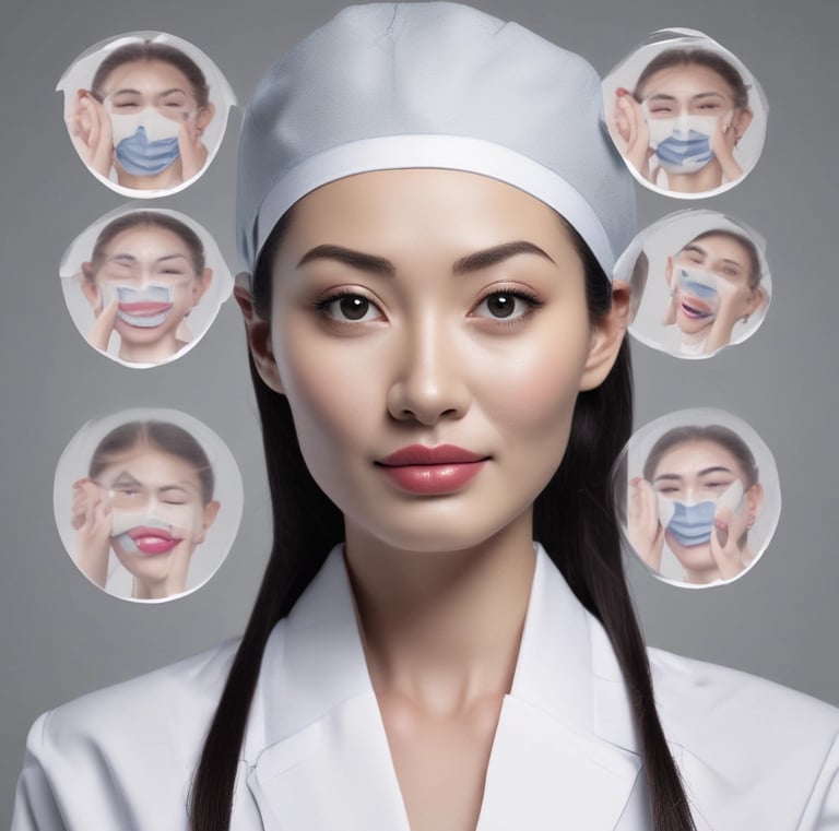 Healthcare professionals engaging with patients.