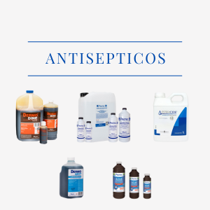 Antisepticos, alcohol, iodopovidona, agua oxigenada, jabon quirurgico, gafidex, estericide, microdac
