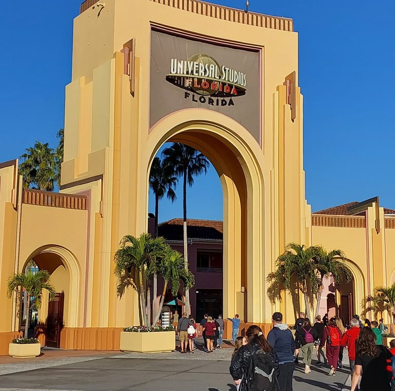 Entrada da Universal Studios