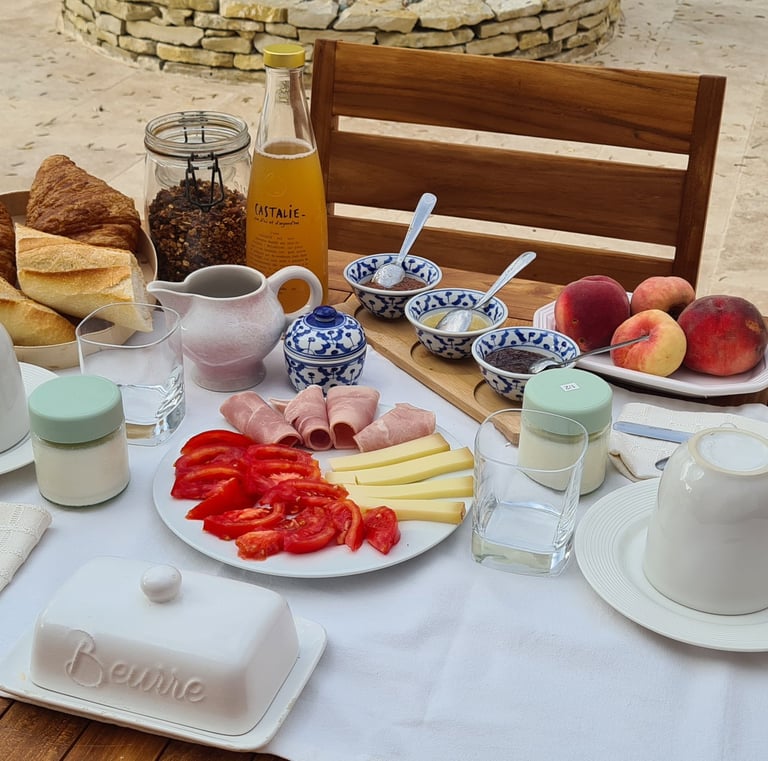 Petit-déjeuner à la carte