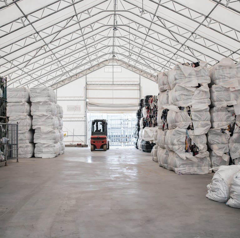 Presuotos produkcijos sandėlis