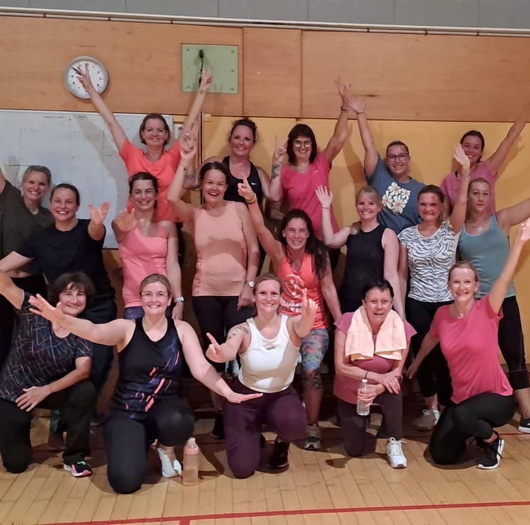 équipe zumba fitness la calamine