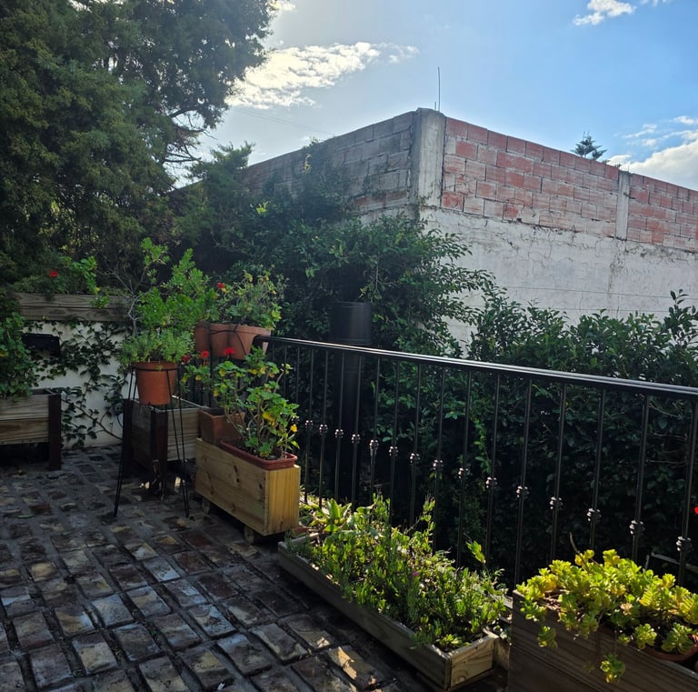 casa en villa luro con terraza y patio