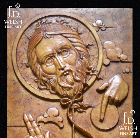For the Lost Children - Surrealism - Icon - sacred art - Jeremiah D. Welsh - JD Welsh Fine Art