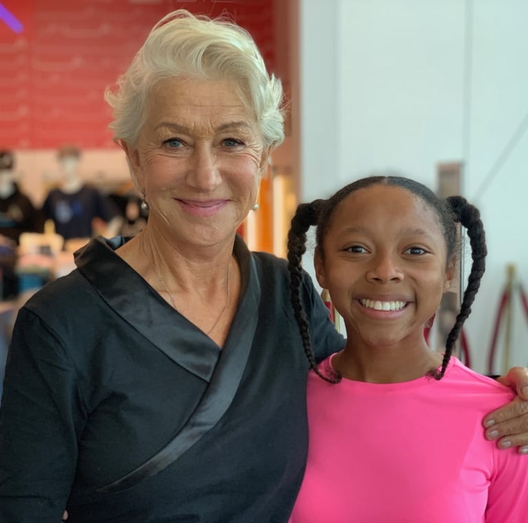 Meeting Helen Mirren
