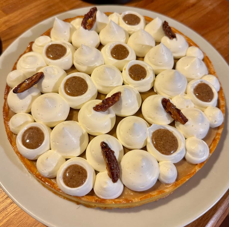 tarte dulcey pécan