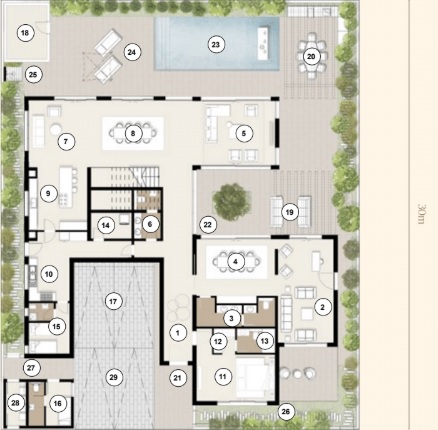 Luxury Al Naseem residences with private gardens in Abu Dhabi