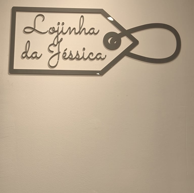 a nossa lojinha decorada