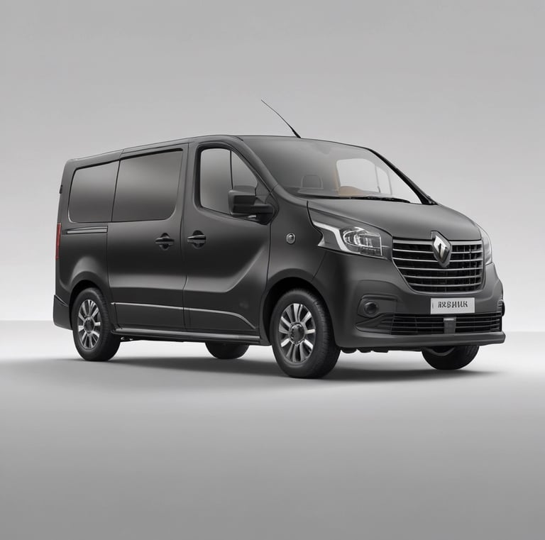 A showroom featuring vintage cars, prominently displaying a red IFA car alongside a beige car with round headlights and classic design elements. A large blue vintage truck is visible in the background. The setting is well-lit, with polished floors and several cars lined up for display.