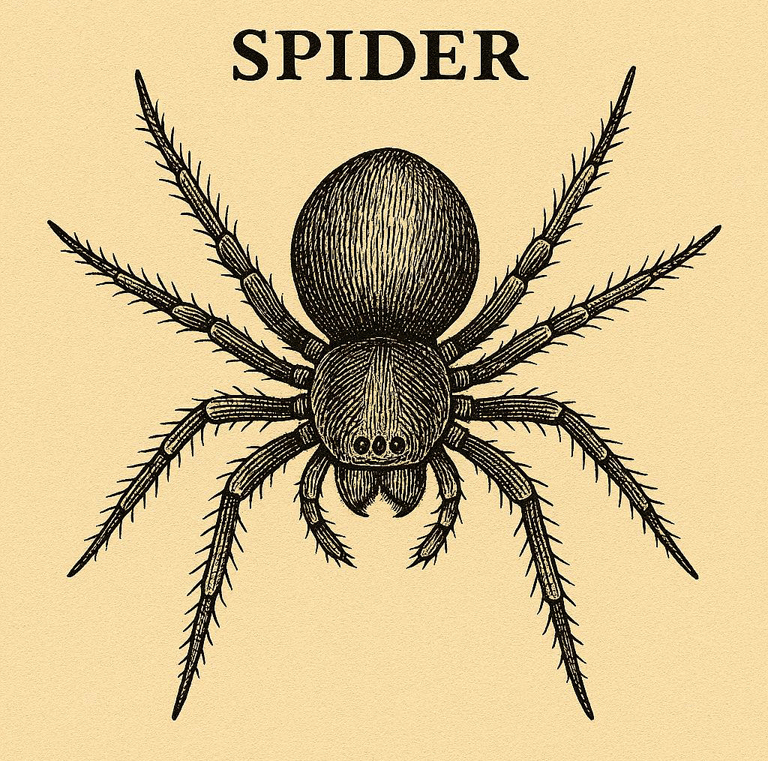 Image of a spider which Treat Pest Control Service takes care of