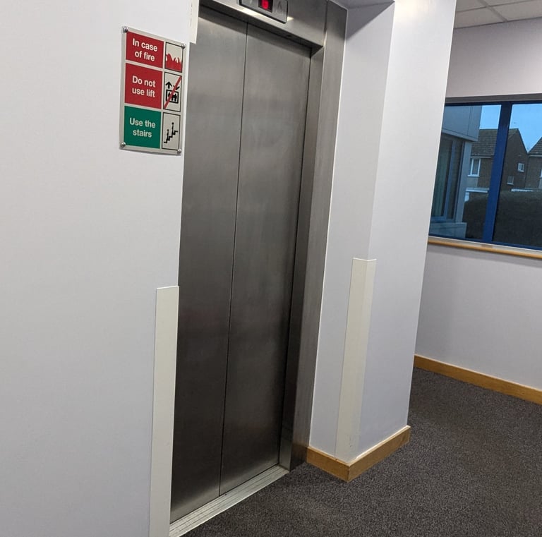 Lift and Stairs to Counselling Room