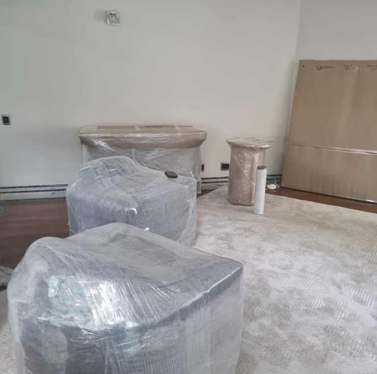 Embalagem completa para mudanças