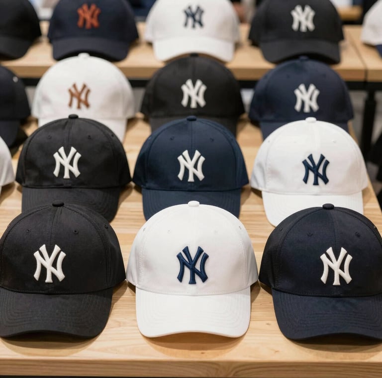 A pair of white sneakers with red accents placed inside a branded red shoebox on a white table. The sneakers are partially covered by white tissue paper, and there is a soft ambient red light in the background.