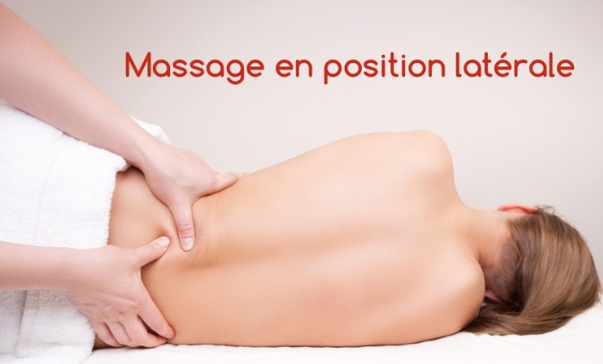 massage latéral pour massage restauratif ou maternel