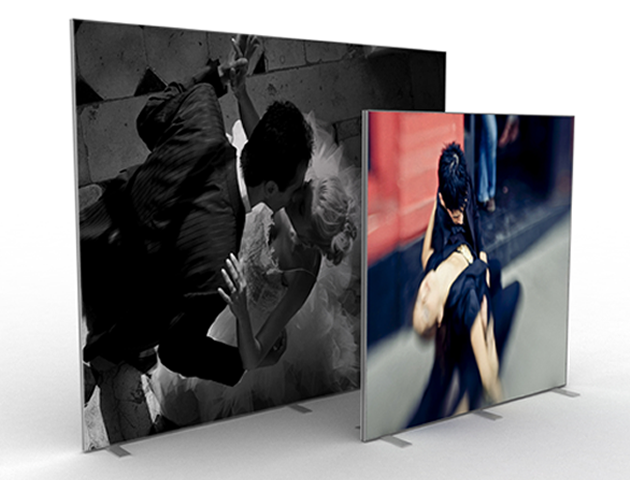 Freestanding Fabric Displays