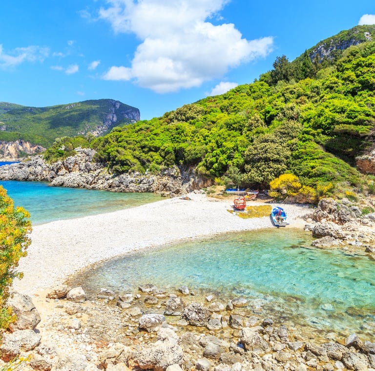 GlykoLimni Beach