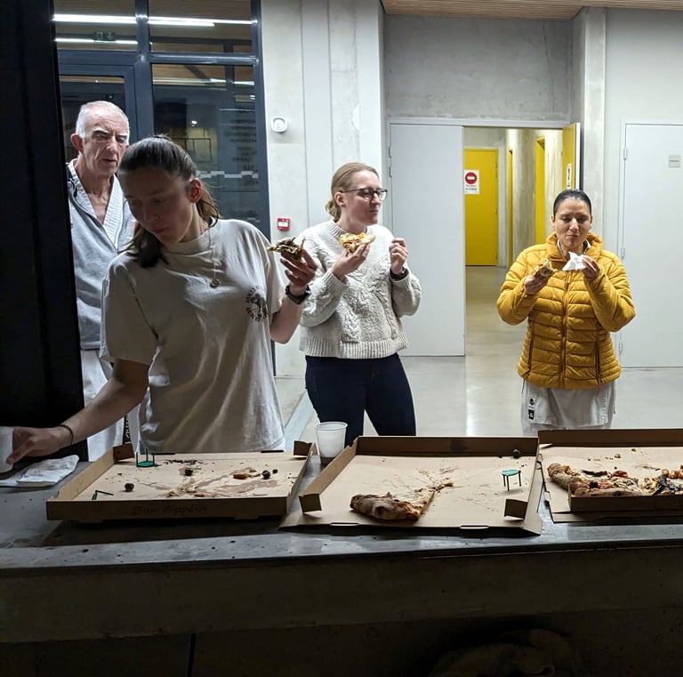 Apéro du Dojo Club au Parc des Sports de Saint-Chamas