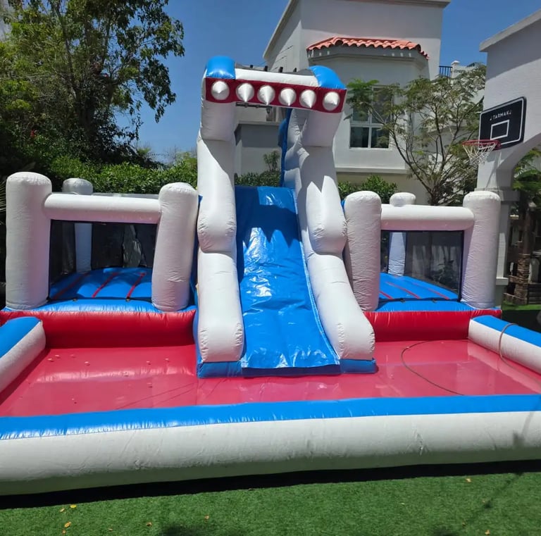 small water slide for small kids for rent in dubai